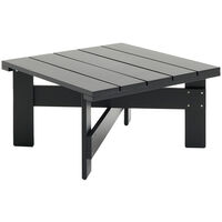 Crate Loungebord 75x75 cm Svart