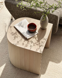 Taburet Sidobord / Pall Pine