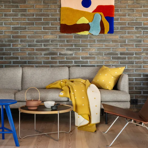 Pastille Pude 50x50 cm Sun Yellow