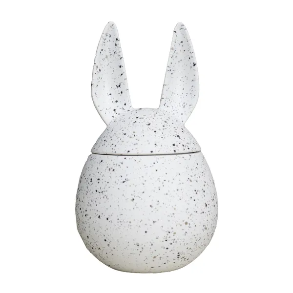 Eating Rabbit Easter Egg Large Dot