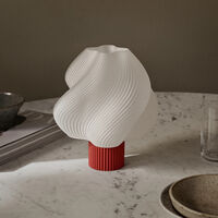 Soft serve lamp Portable Pöytävalaisin Rhubarb