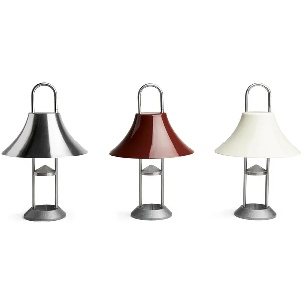 Mousqueton Portable Table Lamp Oyster White