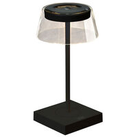 Scilla Bordlampe Bærbar Sort