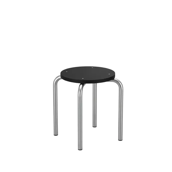 FM630 Pall Polerat Stål/Svart