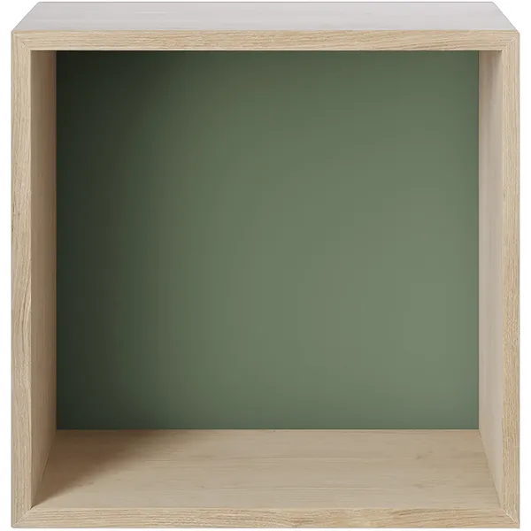Mini Stacked Hylle Eik / Dusty Green