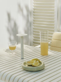 Barro Plate Set of 2 Ø18 cm Pistachio