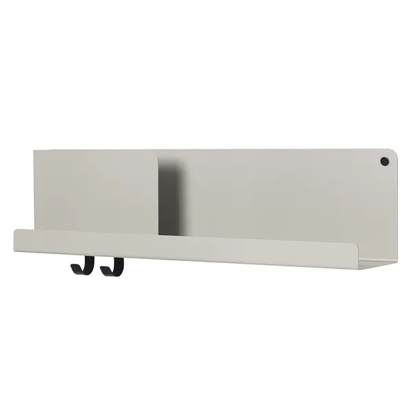 Folded Hylly 165x63 cm Harmaa