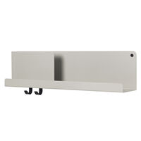 Folded Hylly 165x63 cm Harmaa