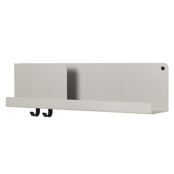 Folded Hylly 165x63 cm Harmaa