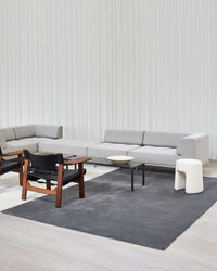 Earth Natural Matta 170x240 cm Mörkgrå