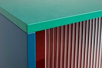 Colour Cabinet Vitrineskab Glasdør / Multi