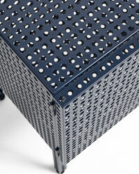 Perforated Skab Medium Steel Blue