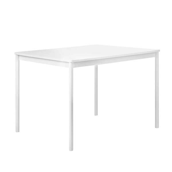 Base Bord 80x140 cm Laminat Hvit