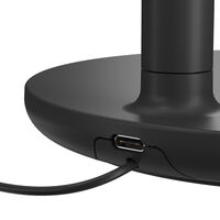 OBLIQUE Bordlampe Rustfarvet