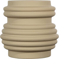 Mila Vase Small Beige