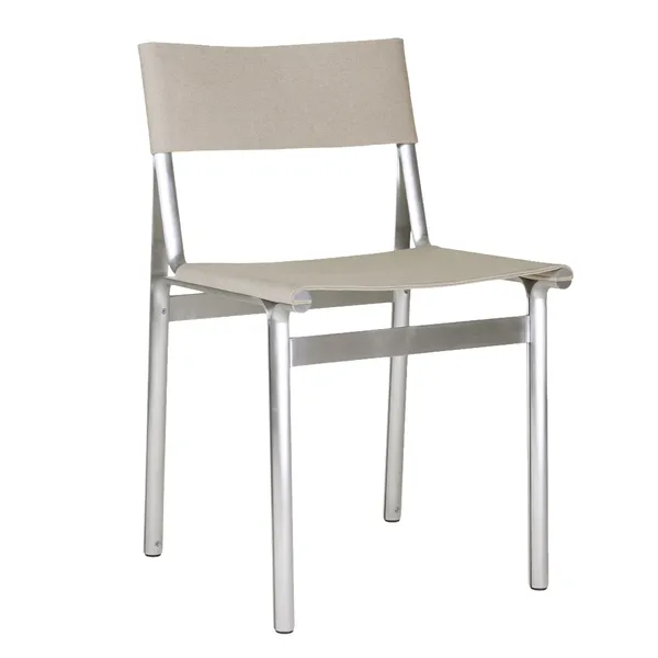 Union Chair Aluminium / Sandstone Linen
