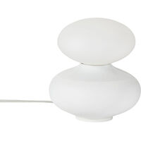 Reflection Oval Bordlampe Hvit