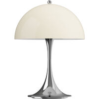Panthella 250 Bordlampe Bærbar Krom / Opal Beige