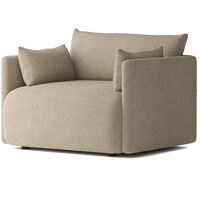Offset Lenestol Bouclé Beige