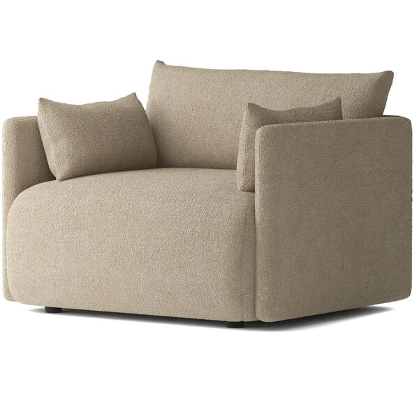 Offset Lenestol Bouclé Beige
