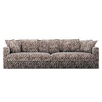 Le Grand Air 4-Personers Sofa Chenille Zebra