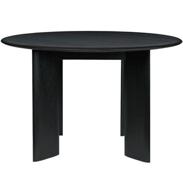 Bevel Bord Ø117 cm Sort
