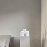 Cobra Uno Dekorativ Vase 25 cm Bubble White