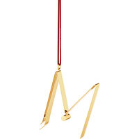 Julepynt 18k Gullplettert M