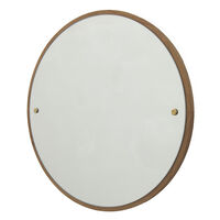 Circle Spejl L Eg/Messing