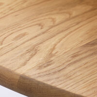 C69E Ry Bord Eik med 2 Forlengelsesplater 120x220 cm