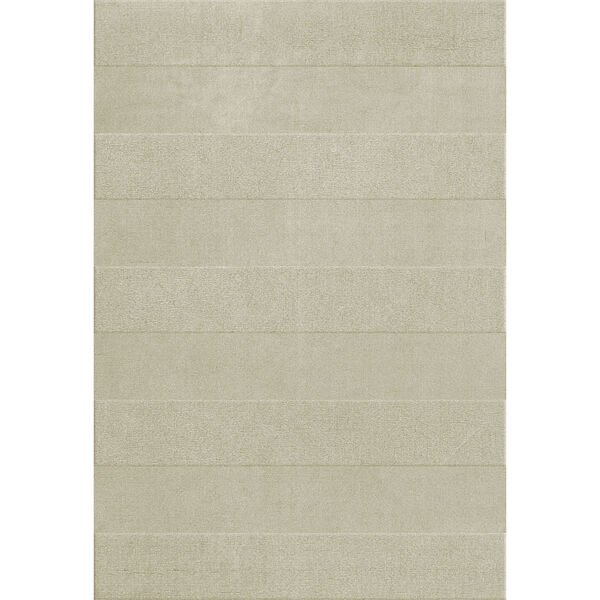 Stripe Uldgulvtæppe 250x350 cm Pistachio