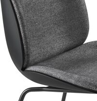 Beetle Stol Polstret Front / Konisk Fot Plain 0023