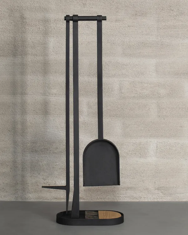 Fire-works Fireplace Tools Cast Iron