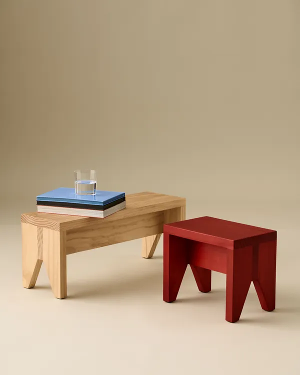 Manolito Stool Long Natural