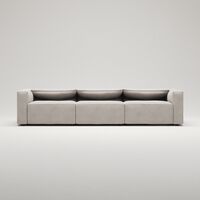 Moore 3-Sitssoffa Plush Beige