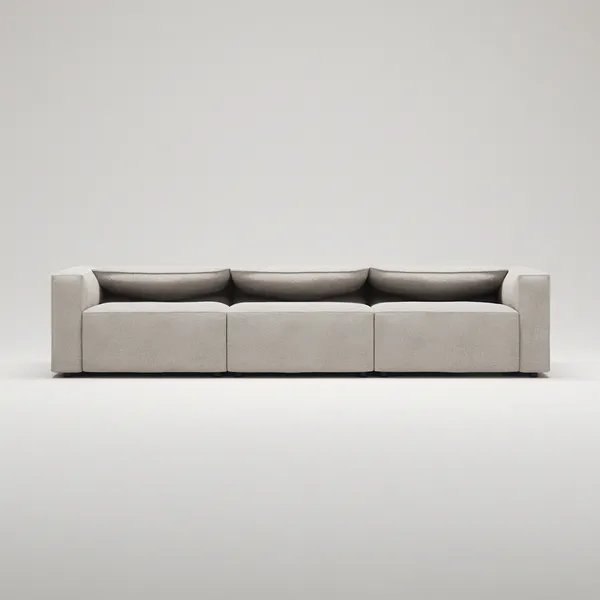 Moore 3-Sitssoffa Plush Beige