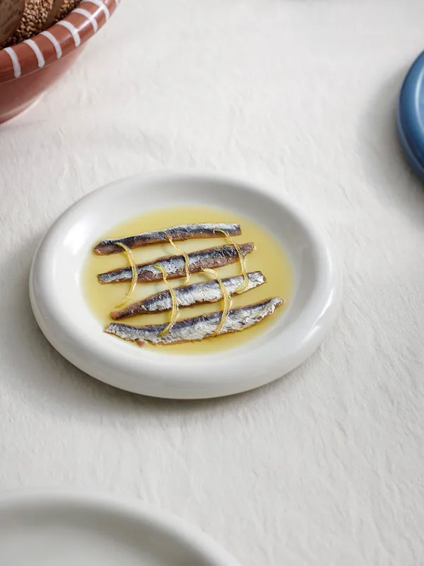 Barro Plate Set of 2 Ø18 cm Offwhite