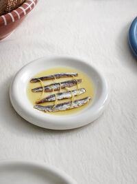 Barro Plate Set of 2 Ø18 cm Offwhite
