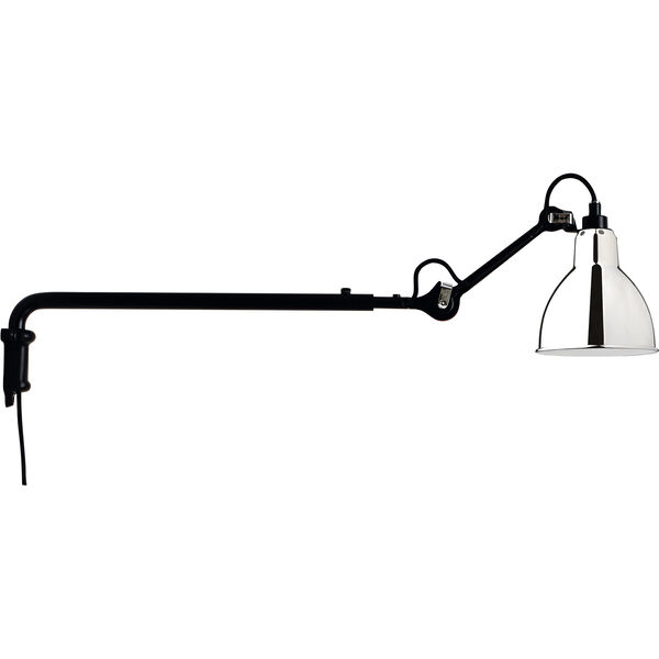 La Lampe Gras N°203 Vägglampa Svart / Krom