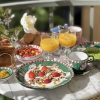 Amalfi Cappuccinokopp Med Fat Grön