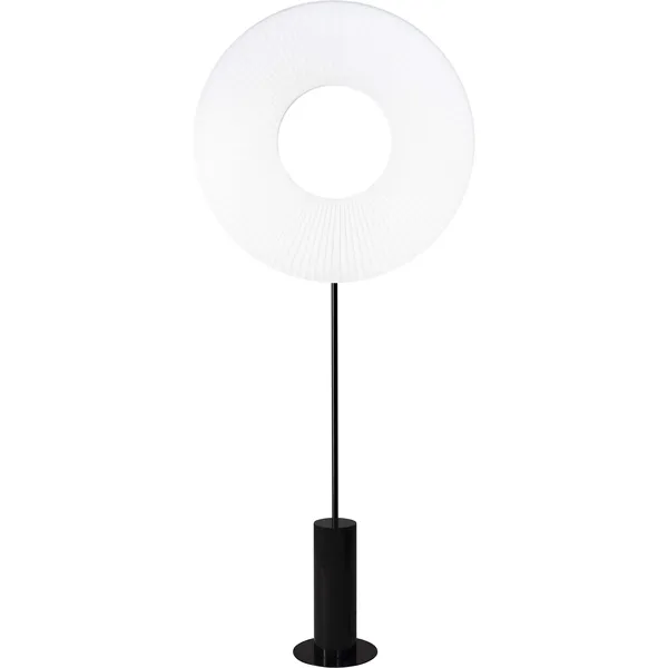 Iris Totem Golvlampa 78 cm Vit / Svart Marmor