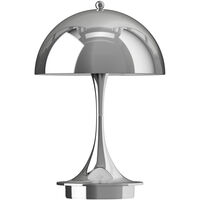 Panthella 160 Bordlampe Bærbar V3 Krom