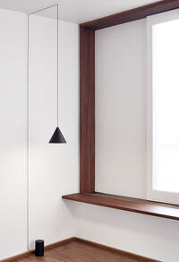 String Light Cone Pendel 12M Dimbar Med Casambi Sort