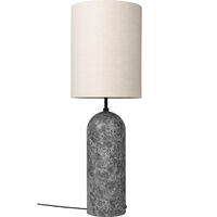 Gravity XL Golvlampa Hög Grå Marmor / Canvas