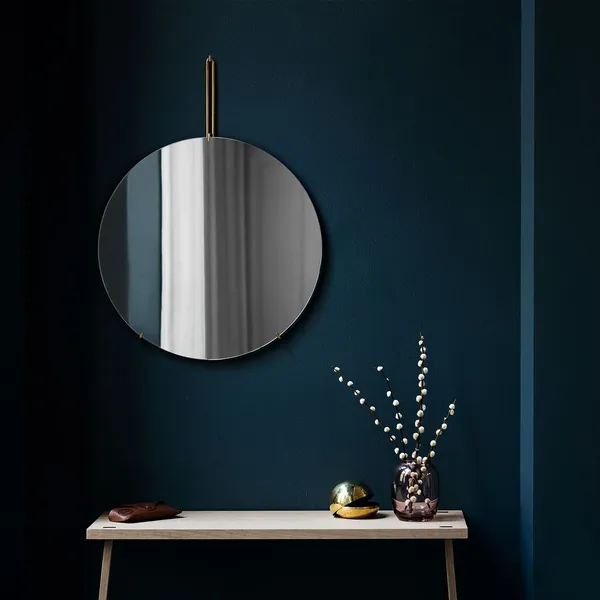 Wall Mirror Brass