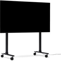 Straight Rollin' Tv Stand Charcoal