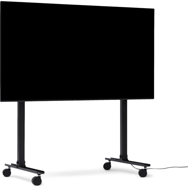 Straight Rollin' Tv Stand Charcoal