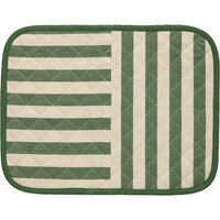 Block Stripe Tabletti 35x45 cm Vihreä
