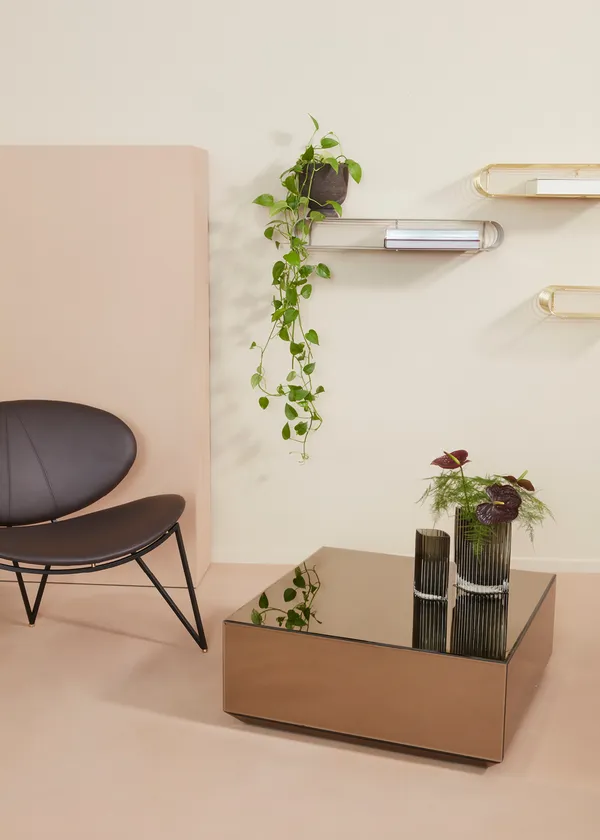 Semper Lounge-Tuoli Java Brown