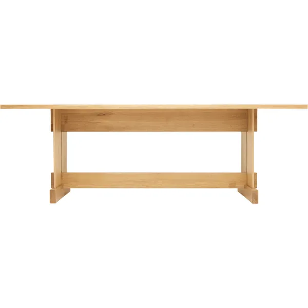 Grande Matbord L: 245 cm Mattlackad Ek
